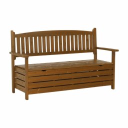 Kondela Záhradná lavička, 150cm, masív, hnedá, AMULA