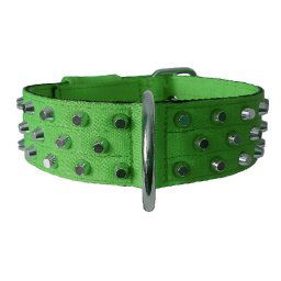 Obojok nylonový 5cm + kúžele - zelený