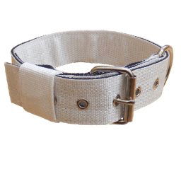 Obojok nylonový 5cm - biely