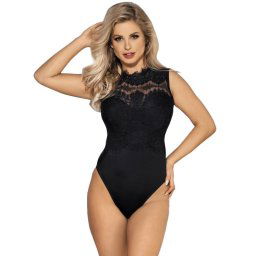 SUBBLIME OPAQUE BLACK TEDDY