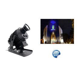 Logo projektor LED Gobo 80W s projekciou vlastného loga v HD rozlíšení do 200M