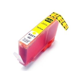 Atramentová kazeta HP 655XL YELLOW kompatibilná