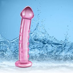 LoveToy Glass Romance Dotted G-Spot GS04PK