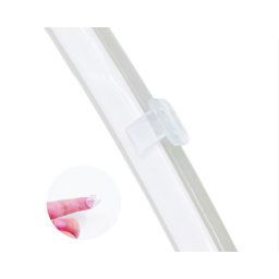 Mini plastová úchytka pre svetelné LED pásy