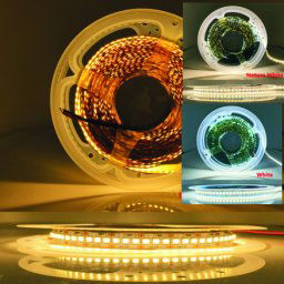 LED pás svietiaci 5M CCT s nastaviteľnou teplotou bielej farby svetla 2700-6500K
