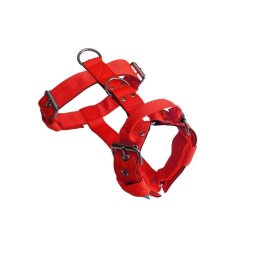 Postroj nylonový 4cm - červený