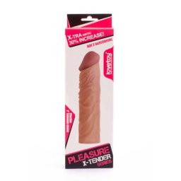 Lovetoy Pleasure X-Tender návlek na penis #3 (HRUBší O 30% A DLHší O 5CM)