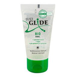 JUST GLIDE BIO ANAL 50 ml (VEGÁNSKY BIO LUBRIKANT)