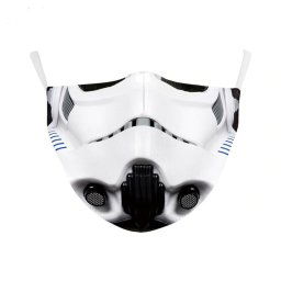 STORMTROOPER maska (rúško) na tvár - 100% polyester