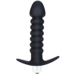 Lovetoy Vibrating Butt Plug Black Jack