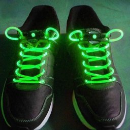 Led šnórky zelené