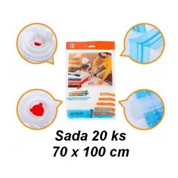 Vákuové vrecia 70 x 100 cm sada 20 ks