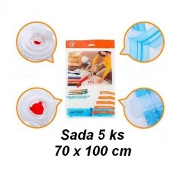 Vákuové vrecia 70 x 100 cm sada 5 ks