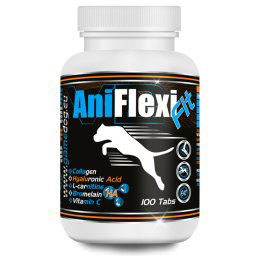 Game DOG AniFlexi FIT V2 100tbl (Podporuje správny vývoj pohybového aparátu. Chráni kĺby, väzy a kosti pred úrazmi. Urýchľuje hojenie poranení tvrdých a mäkkých tkanív. Vyživuje a regeneruje namáhané kĺby. Zvyšuje svalovú silu a vytrvalosť. Zlepšuje)