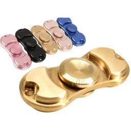 Fidget spinner kovový Čierna