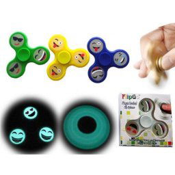 Fidget Spinner svietiaci Ružová