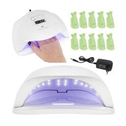 UV lampa Beautylushh na nechty UV 36 LED 48W lampa + klipy + Darček Klipy na nechty pre odstránenie gélu