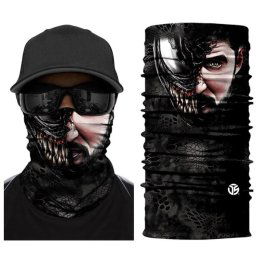 VENOM - Šatka na tvár či hlavu ochranná čierna