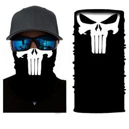 PUNISHER - Šatka na tvár či nákrčník na hlavu