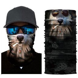 Nákrčníky multifunkčné na hlavu či tvár - RASTA PES