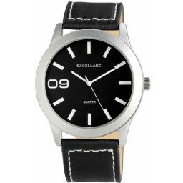 Pánske hodinky Excellanc Elegant Silver - čierne