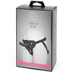 FIFTY SHADES OF GRAY FEEL IT BABY HARNESS WITH DILDO