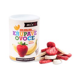 Chrumkavé ovocia banán a jahoda 80g