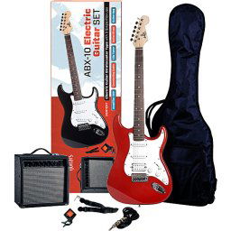 Elektrická gitara ABX-20 set červená ABX