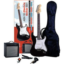 Elektrická gitara ABX-10 set čierna ABX