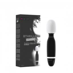 B SWISH - BTHRILLED WAND VIBRATOR BLACK (čIERNA)