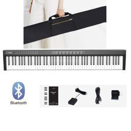 Elektronicke piano (digitálny klavír) 125cm s 88 klávesmi + bluetooth + stereo reproduktory