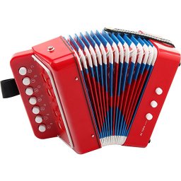 Akordeón detský 2 basový červený Classic Cantabile
