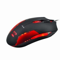 E-Blue Myš Cobra II, 1600DPI, optická, 6tl., 1 koliesko, drôtová, červená, herná EMS151RE