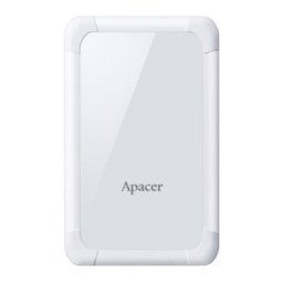 Apacer externý HDD AC532 2.5'' 1TB USB 3.1, nárazuvzdorný, biely AP1TBAC532W-1