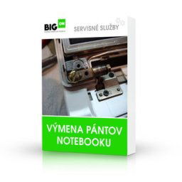 Výmena pántov notebooku