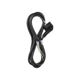 EMOS | S18312 | Flexo šnúra PVC 3× 1,0mm2, 2m, čierna