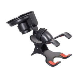Držák telefonu / GPS na přísavku DOUBLE CLIPS