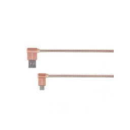 Kábel KRUGER & MATZ KM0361 USB/USB-C 1m Pink