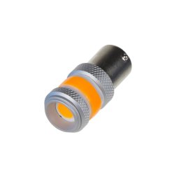Autožiarovka LED BA15s 9-60V 12W CARCLEVER oranžová