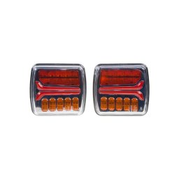 Dynamické blinkre LED CARCLEVER zadné 2 svetlá trl21led