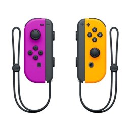 Nintendo Joy-Con Pair, neon purple neon orange HAC-A-JAQAA