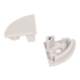 LED Solution Koncovka rohového R5 Vyberte variantu: Koncovka guľatá s otvorom 096562