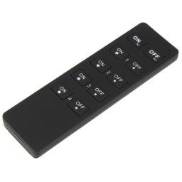 T-LED DimLED diaľkový ovládač čierny Kanály: 4 kanály 069105