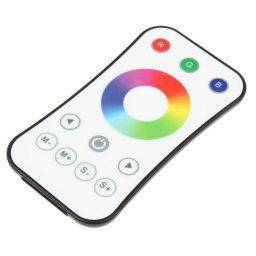 T-LED DimLED diaľkový ovládač RGB biely Kanály: 4 kanály 069202