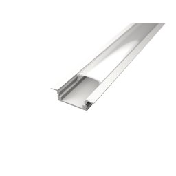 LED Solution Vstavaný profil pre LED pásiky V1 biely Vyberte variantu a dĺžku: Profil bez difúzora 1m LP301W-1M