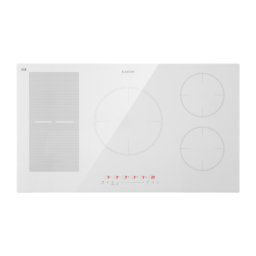 Klarstein Delicatessa 90 Hybrid, vstavaná indukčná varná doska, 7400 W, 5 zón, čierna