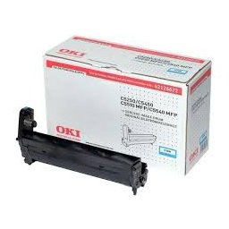 Oki Valec OKI C5250, 5450, 5500, C5510MFP, C5540MFP, modrý, 17000s, s, O