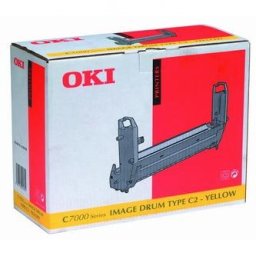 Oki Valec OKI Laser C7000, 7200n, dn, 7400, žltý, 41304109, 30000s, s, O