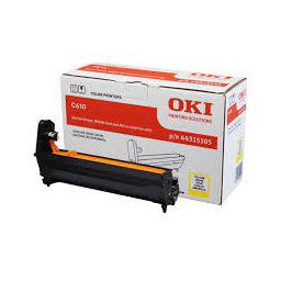 Oki Valec OKI C610, yellow, 44315105, 20000s, O