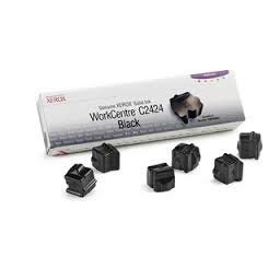 Xerox (Tektronix) Tuhý atrament Xerox WorkCentre C2424 Malibu, black, 108R00664, 6800s, 3 ks, O - originál